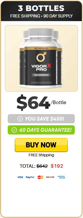 Buy VigorX Pro 3 Bottle
